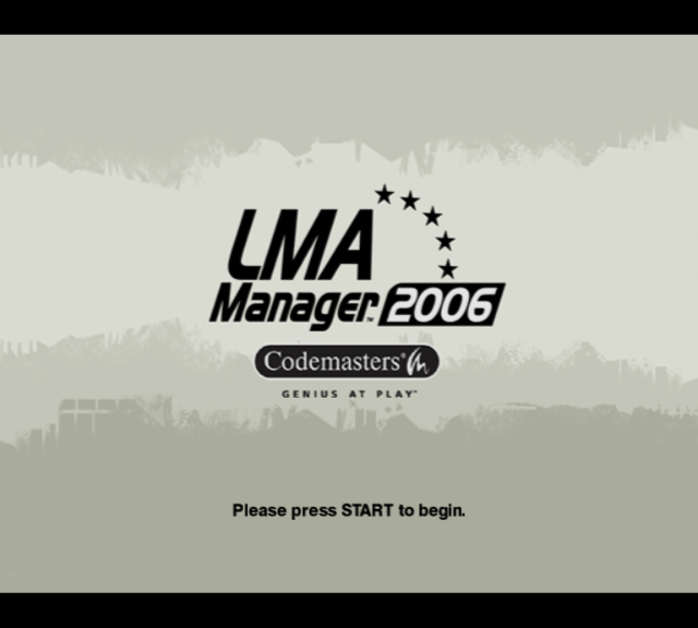 BDFL Manager 2006 screenshot 2 for Xbox
